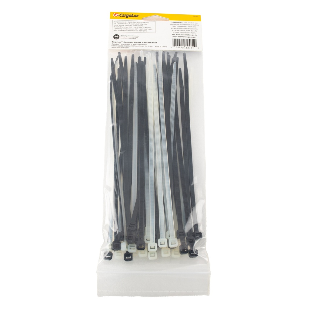 8020_Cable_Ties_8"_Black_&_White_|_50-Pack_image2