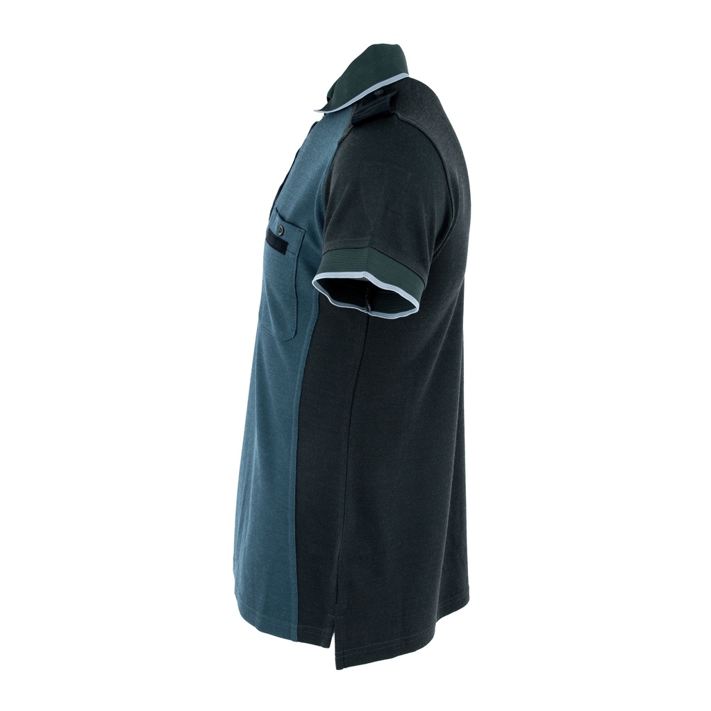 63635_Dutch_Blue_&_Green_Short_Sleeve_Polo_Shirt_|_Issued_image4