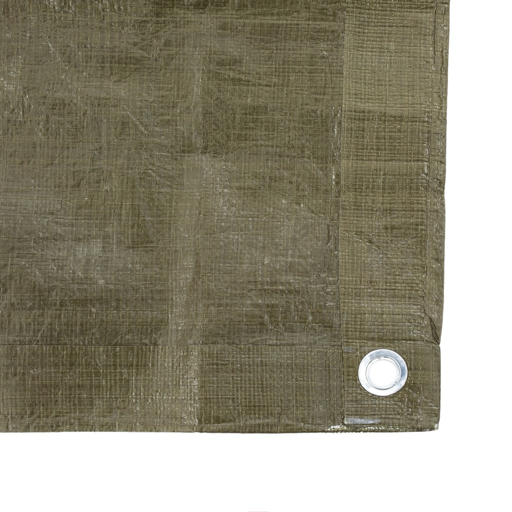 4855_Dutch_Army_OD_Tarp_|_77"_x_38"_|_Issued_image2