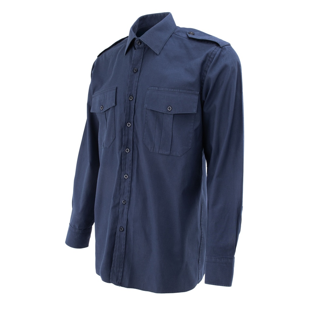4765_Dutch_Army_Navy_Blue_Long_Sleeve_BDU_Shirt_|_Issued_image3