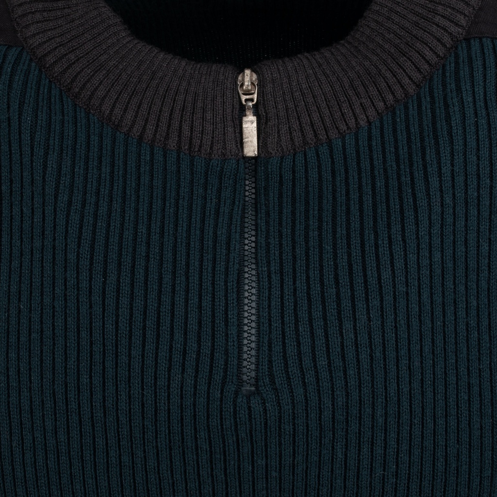 4757_Dutch_Commando_Wool_Sweater_Emerald_Blue_1_4_Zip_w__Side_Zippers_image4