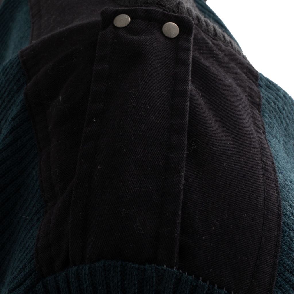 47572_Dutch_Commando_Wool_Sweater_Emerald_Blue_1_4_Zip_w__Side_Zippers_|_#2_Condition_image5