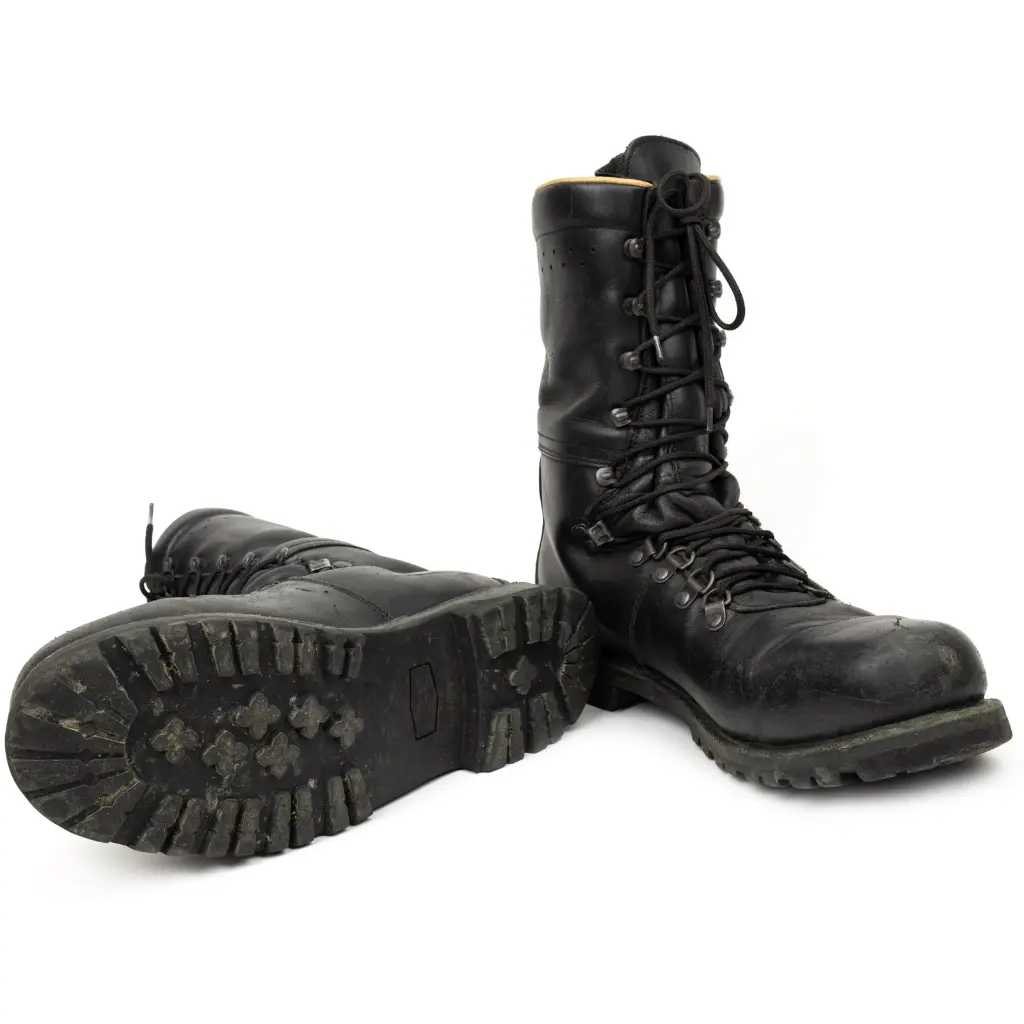 Austrian Alpine Ranger boots — sole detail showing deep-lug tread