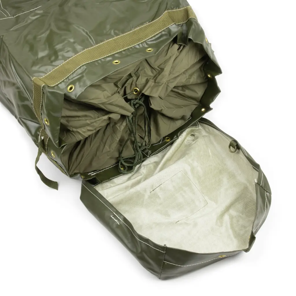 Czech Large Vinyl Dufflebag with Strap_04.webp