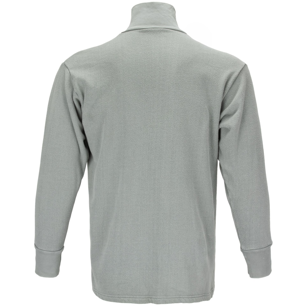 #4608 Dutch Army 1_4 Zip Thermal Long Sleeve Shirt Used Grey_02.jpg