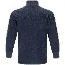 #4607 Dutch Army 1_4 Zip Blue Thermal Long Sleeve Shirt Used_02.webp