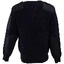 4759-Dutch Army-Navy Blue-V-Neck-LS Sweater_Back.webp