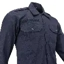 #4619 Dutch Army Navy Blue Long Sleeve Work Shirt New_02.webp