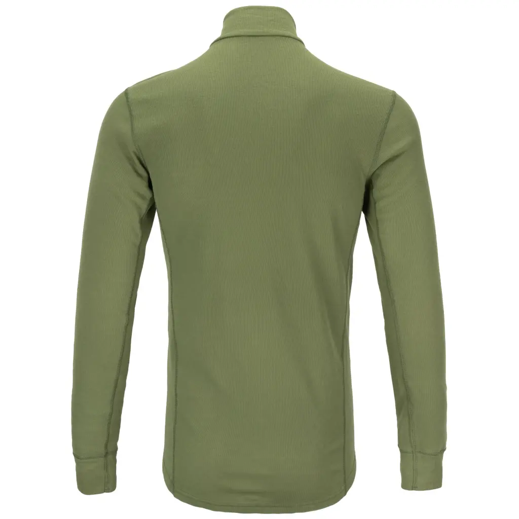 #4609 Dutch Army OD 1_4 Zip Long Sleeve Shirt Used_02.webp