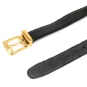 #4636L Dutch Black Leather Belt Gold_Silver Buckles_05 (4).webp