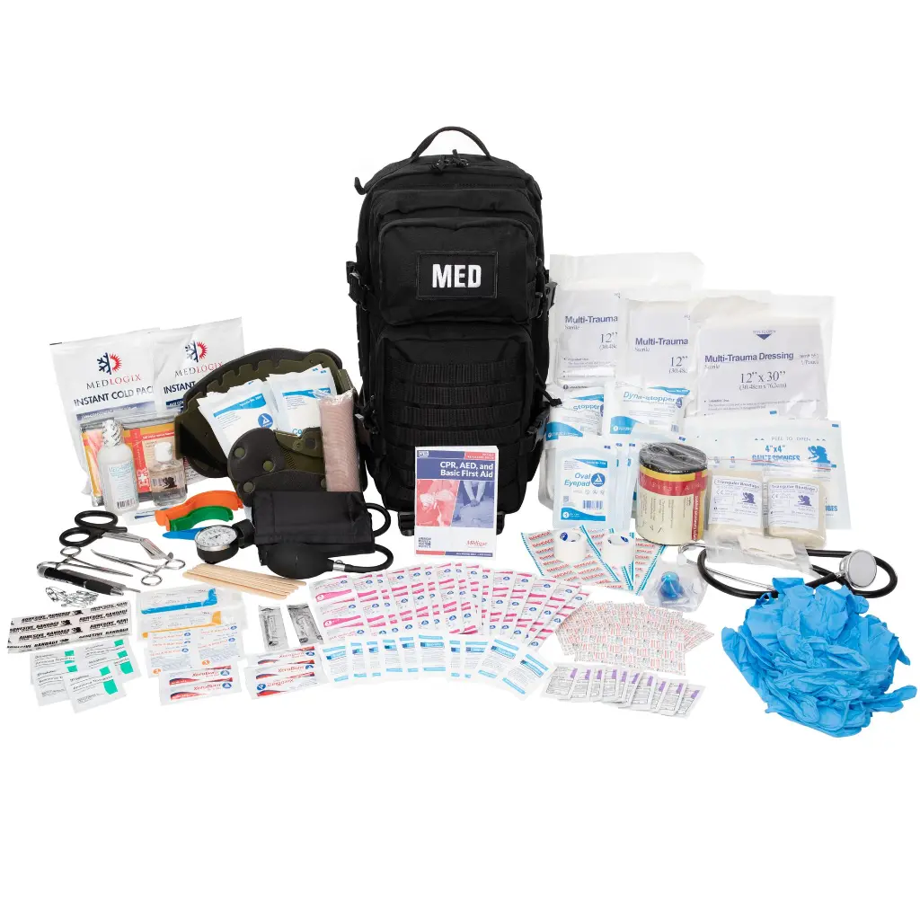 First Aid Full Tactical Trauma Kit Black_01.webp