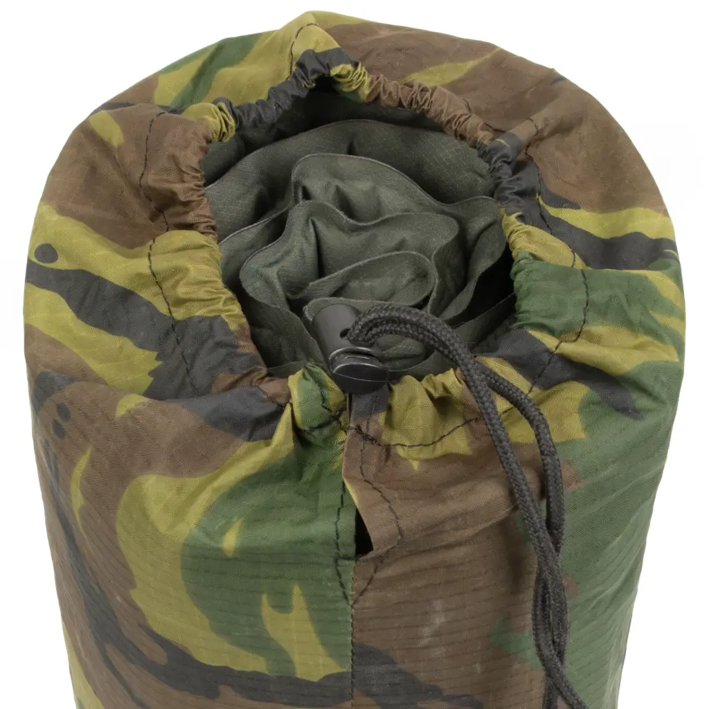 Dutch Army Air Mattress with Woodland Bag Used_05.webp