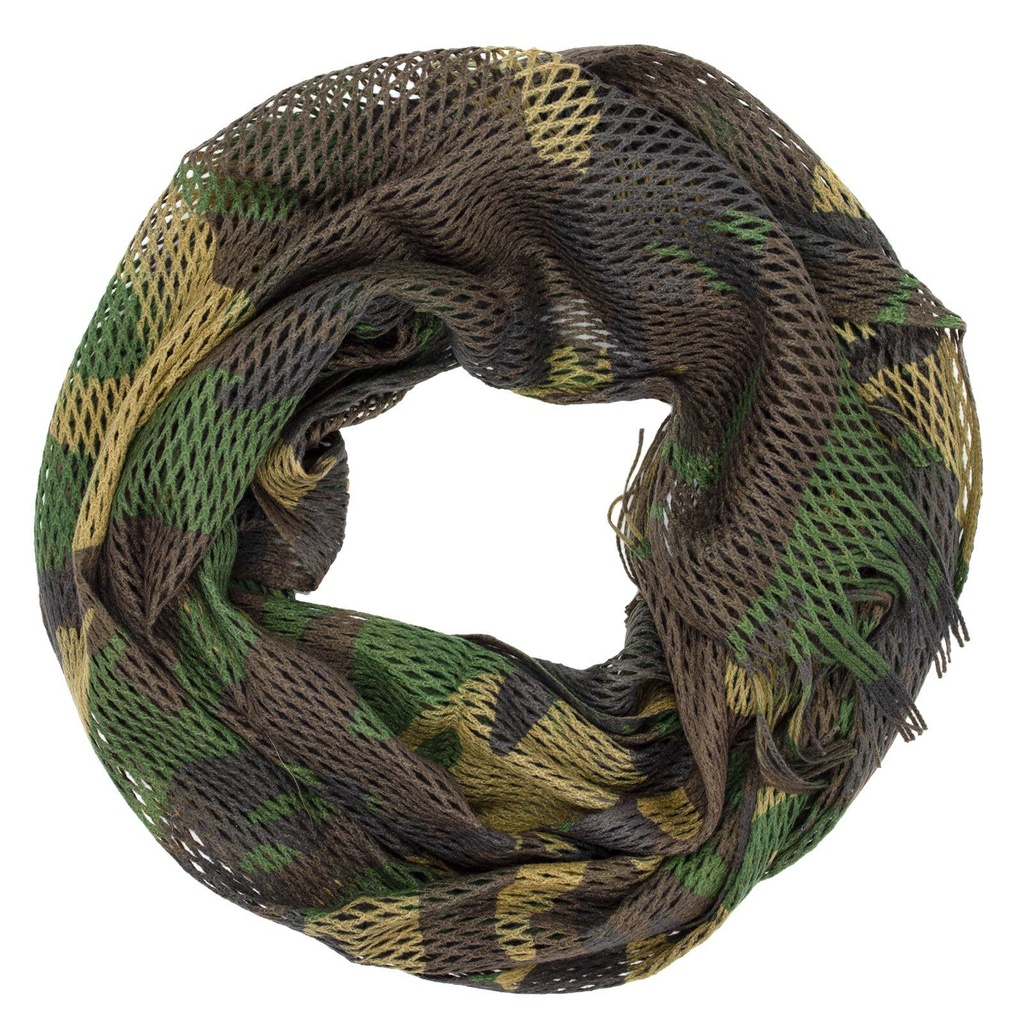 Italian Special Forces Woodland Camo Sniper Shemagh Scarf | Unissued