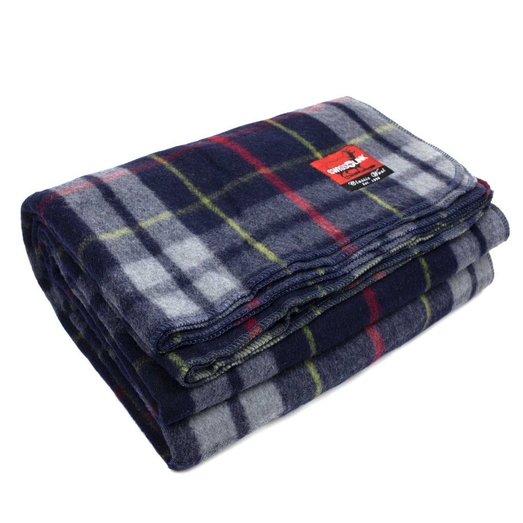Twilight Classic Wool Plaid Blanket 