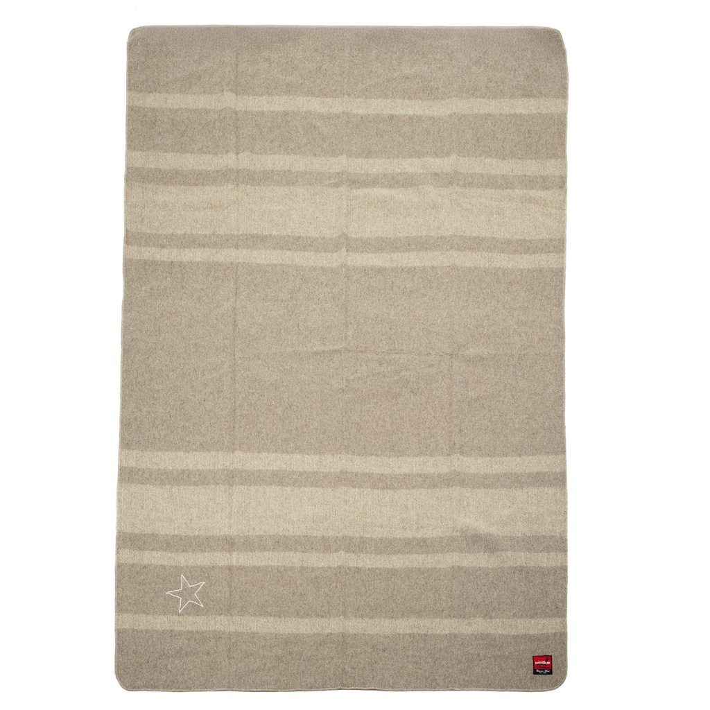 Italian Officer Classic Wool Blanket w/ Star | Reproduction