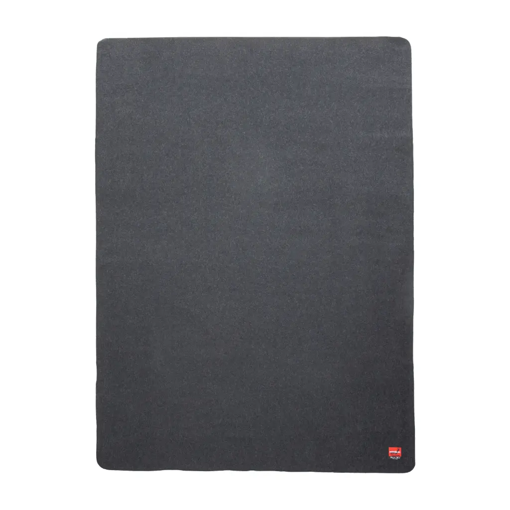 Charcoal Grey Classic Wool Blanket