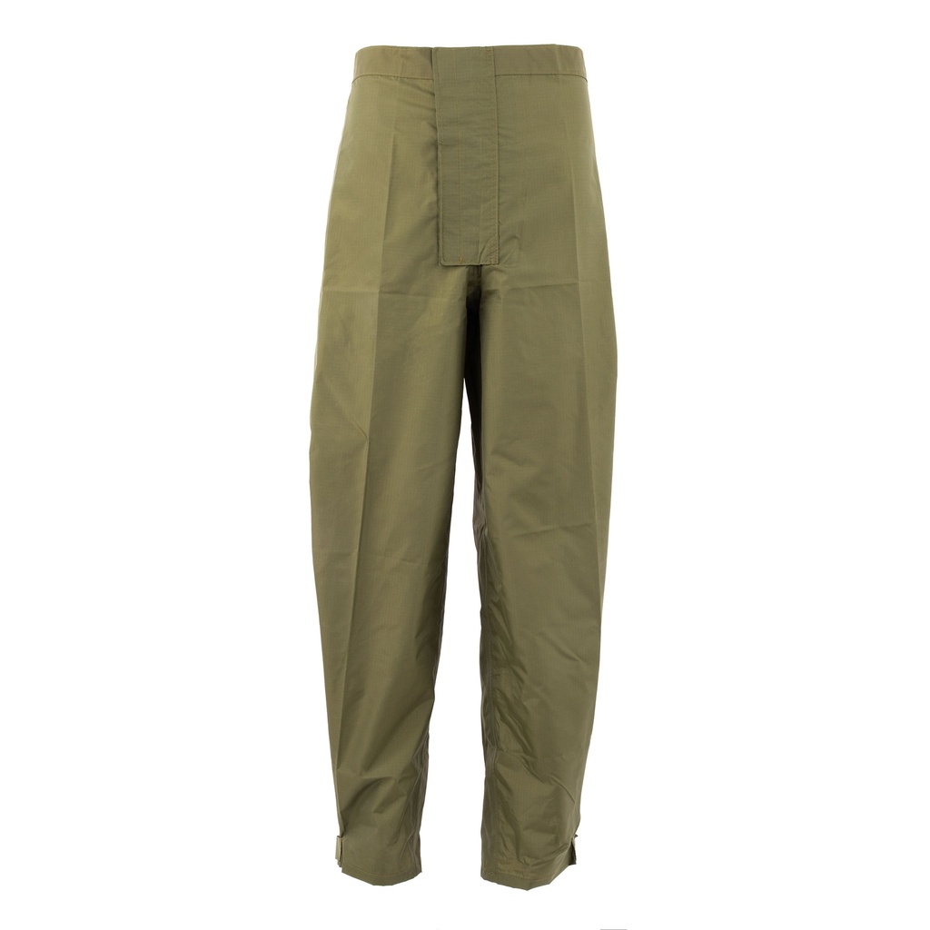 Danish OD Ripstop Rain Pants | Size Small | Unissued