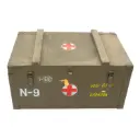 Czech Army Wooden Medical Box | 31" x 20" x 17" | Issued