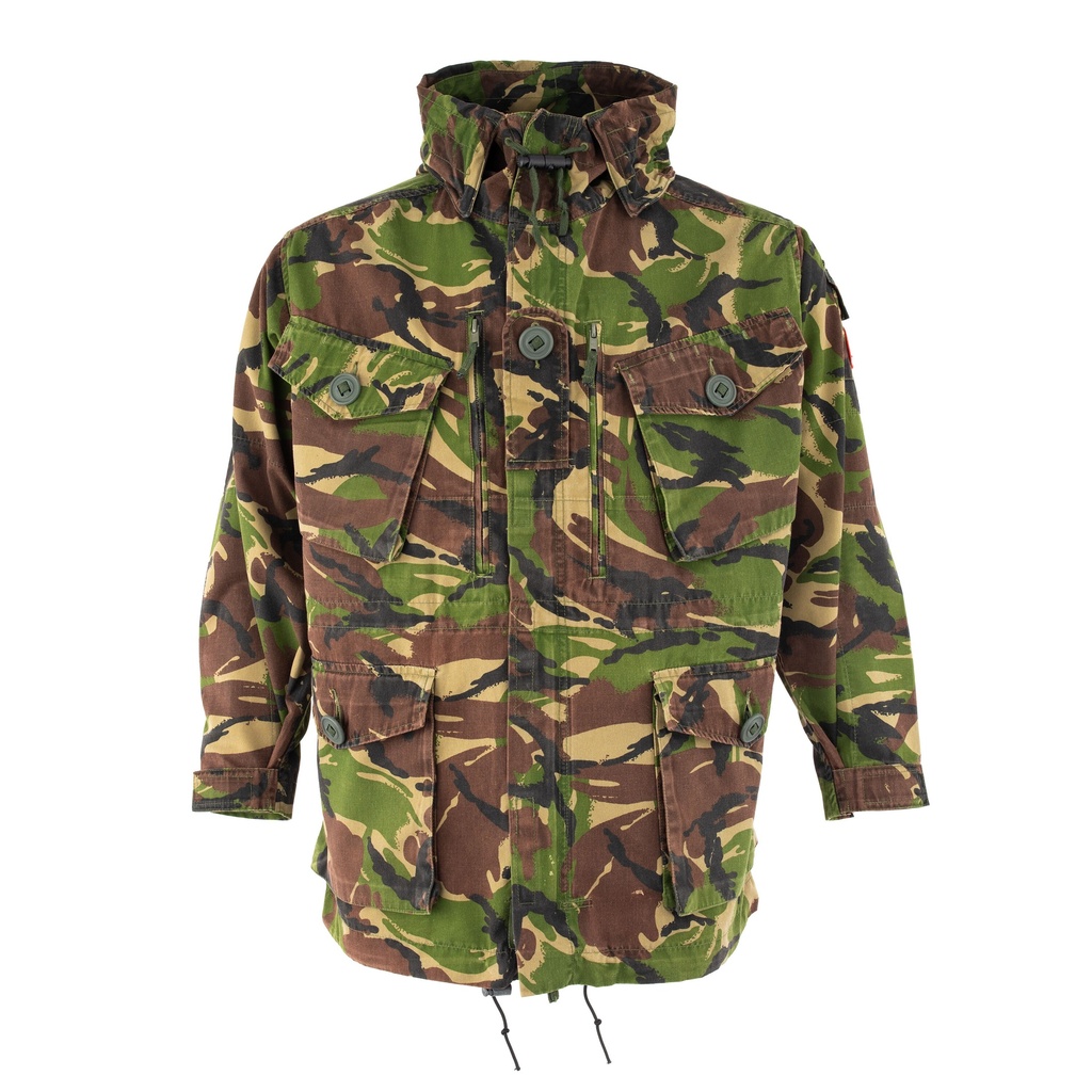 British Woodland Windproof Combat Smock | Issued