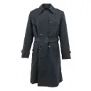 Dutch Black Trench Coat w/ Liner | Issued 