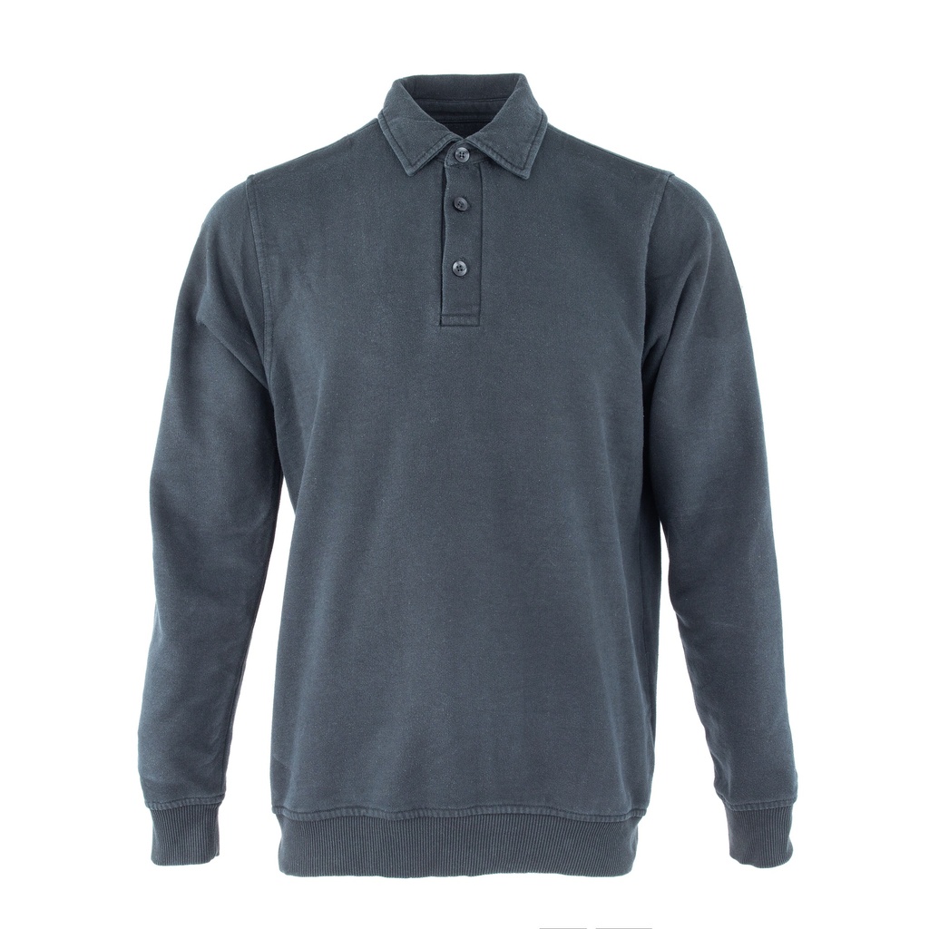 Dutch Black Long Sleeve Polo Shirt | Issued