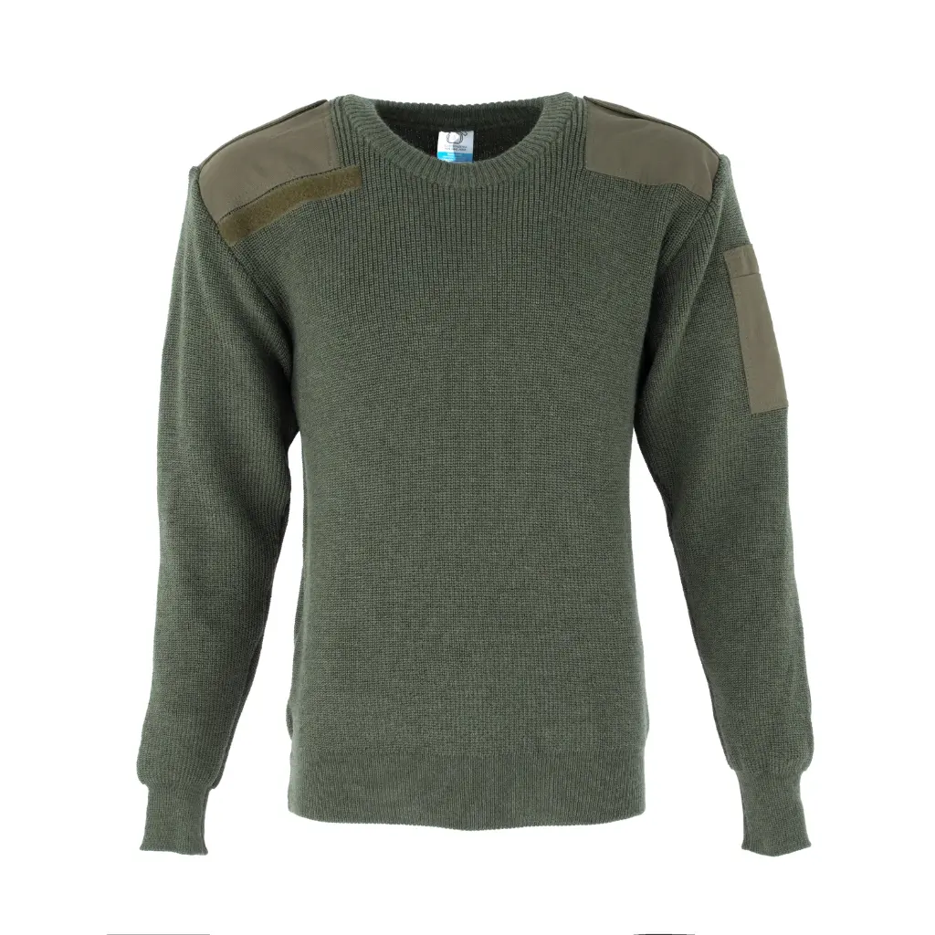 Dutch OD Crewneck Commando Sweater | Issued