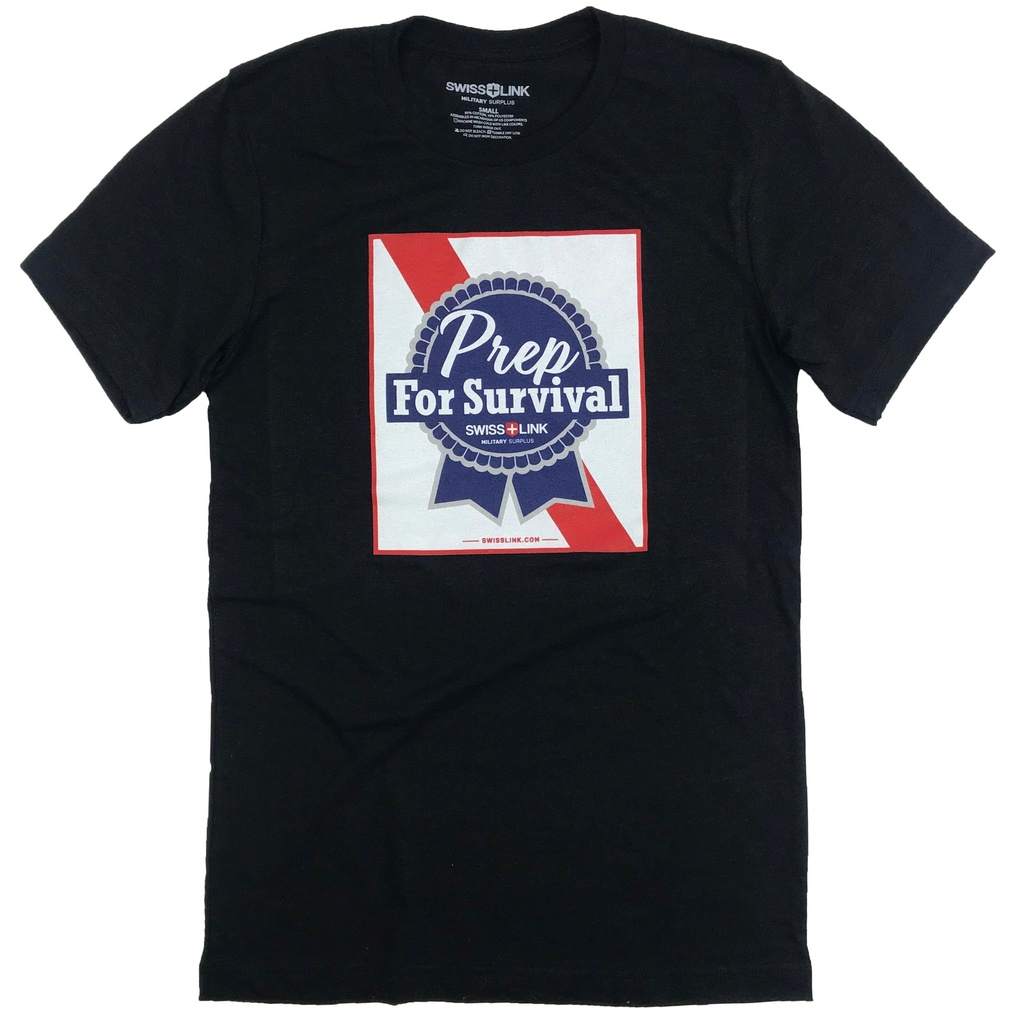 Prep For Survival | Swiss Link T-Shirt