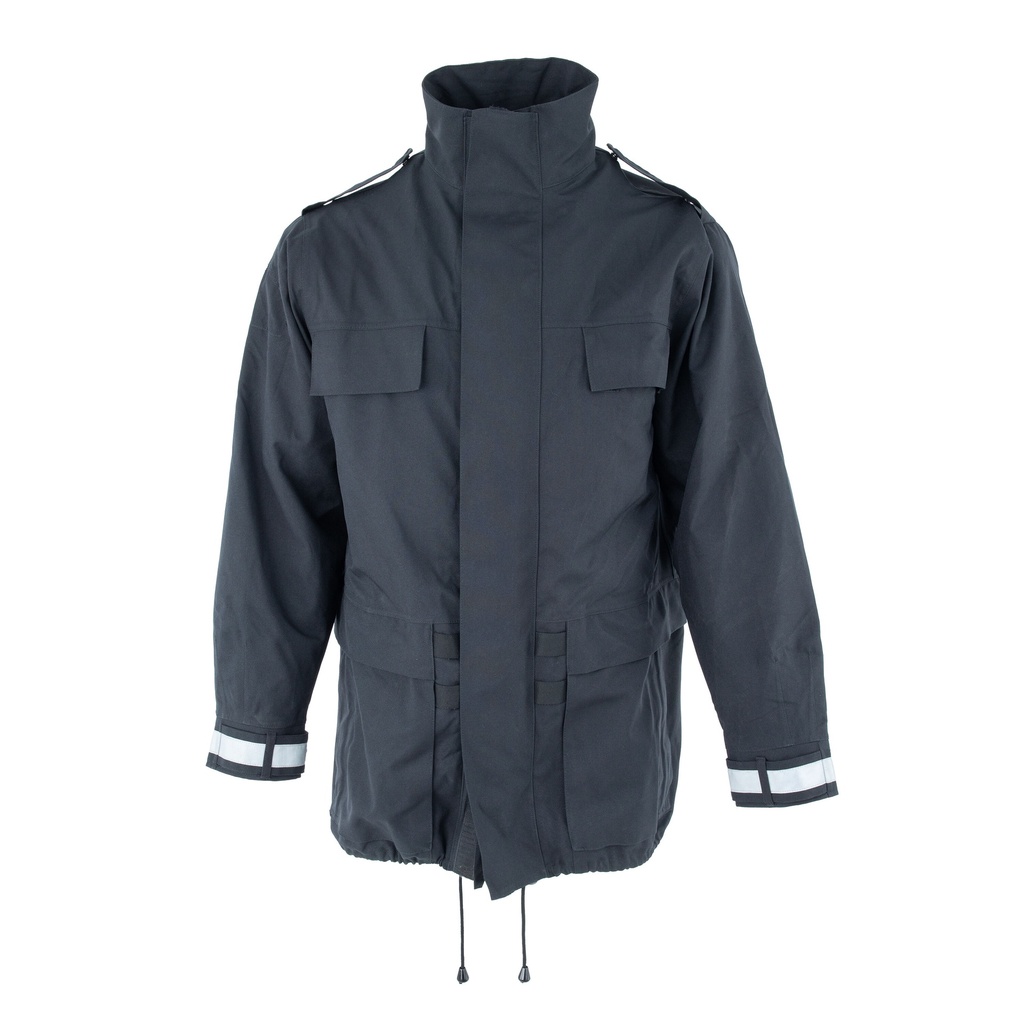 Dutch Black Ministry of Defence Parka w/ Liner | Issued