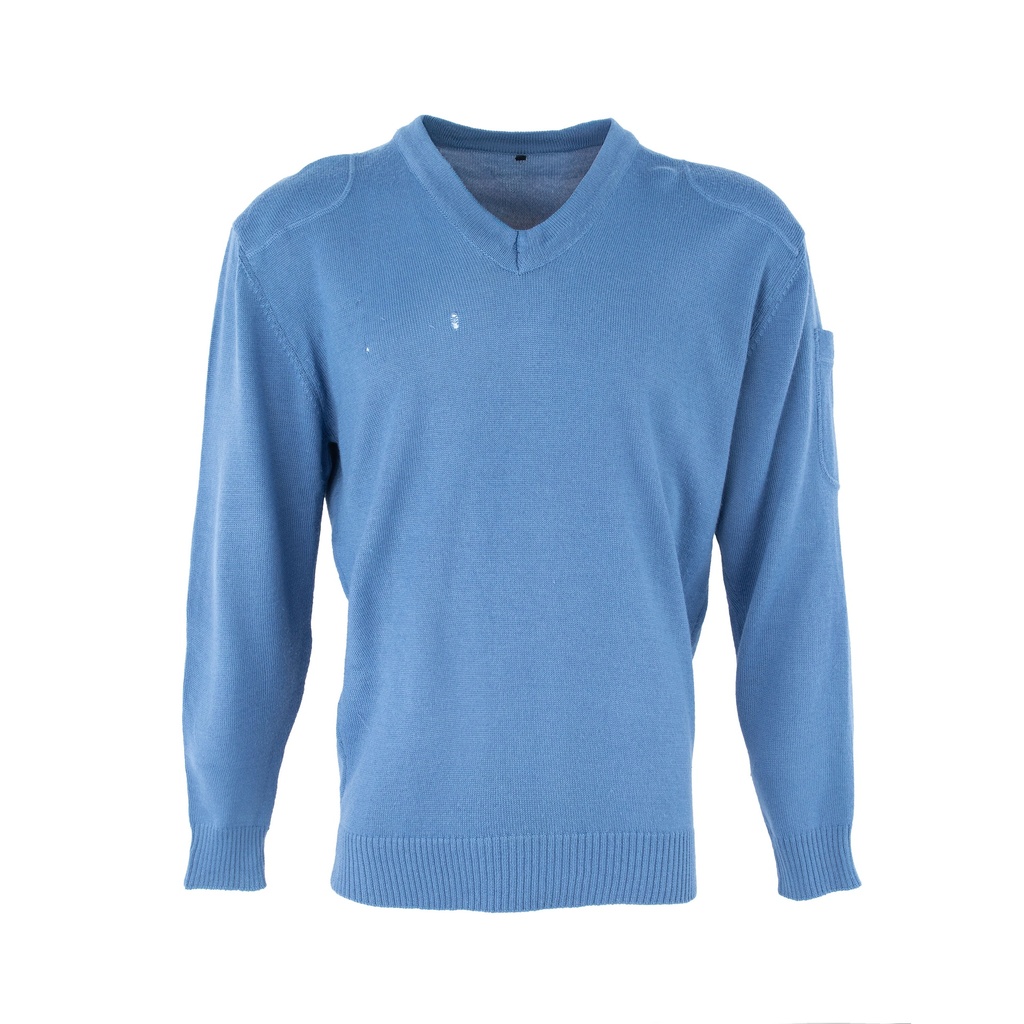Dutch Light Blue V-Neck Sweater | #2 Condition
