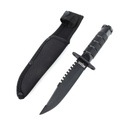 8.5" Black Survival Knife w/ Compass & Kit | RTEK