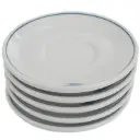 Italian Air Force Espresso Saucers | 5 Pack | Unissued