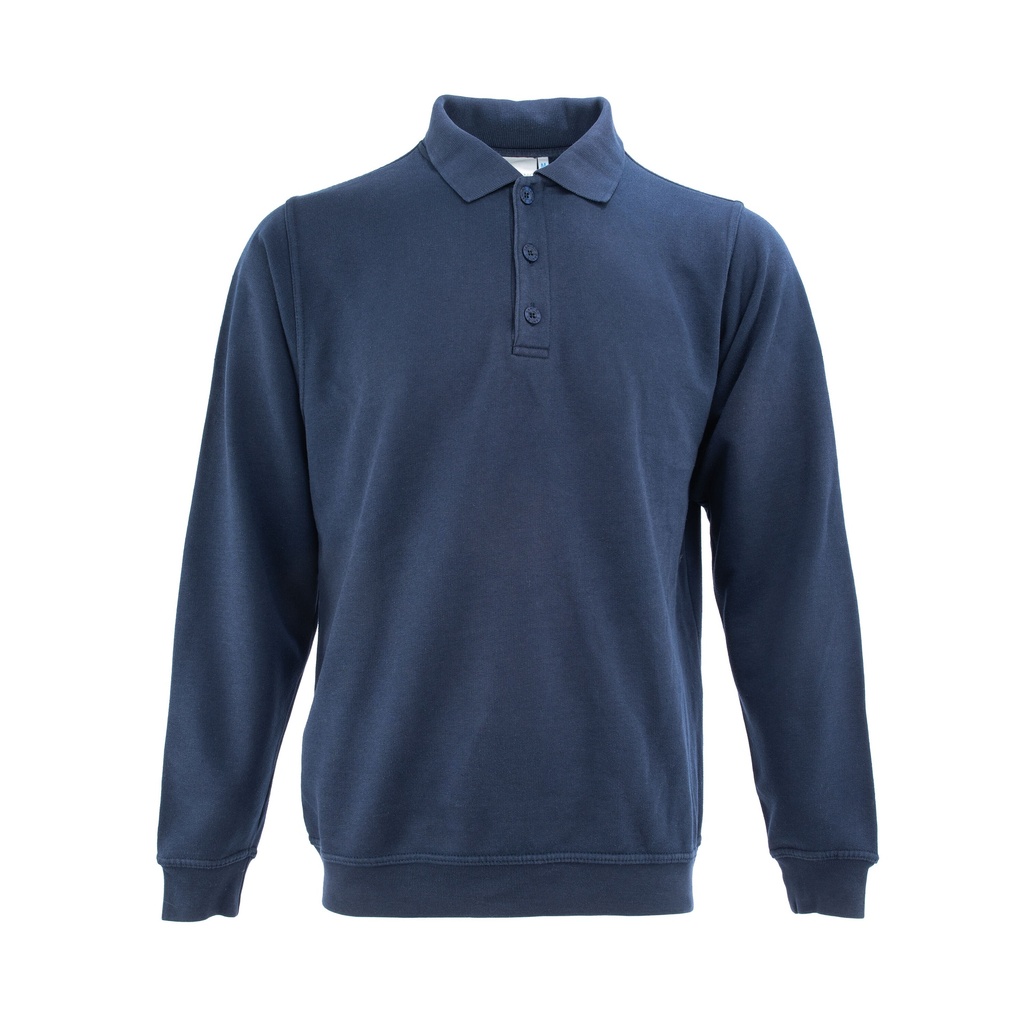 Dutch Navy Blue Long Sleeve Polo Shirt | Issued