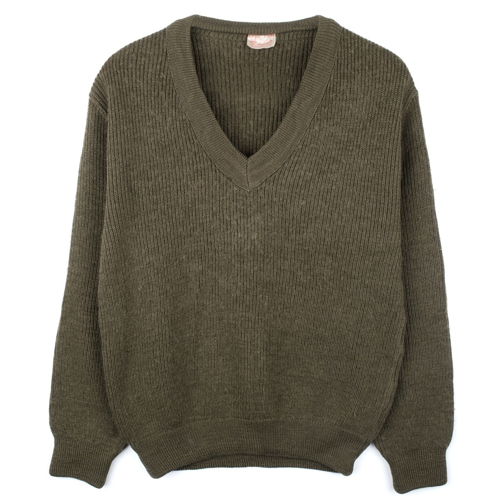 French V-Neck Wool Sweater | Issued