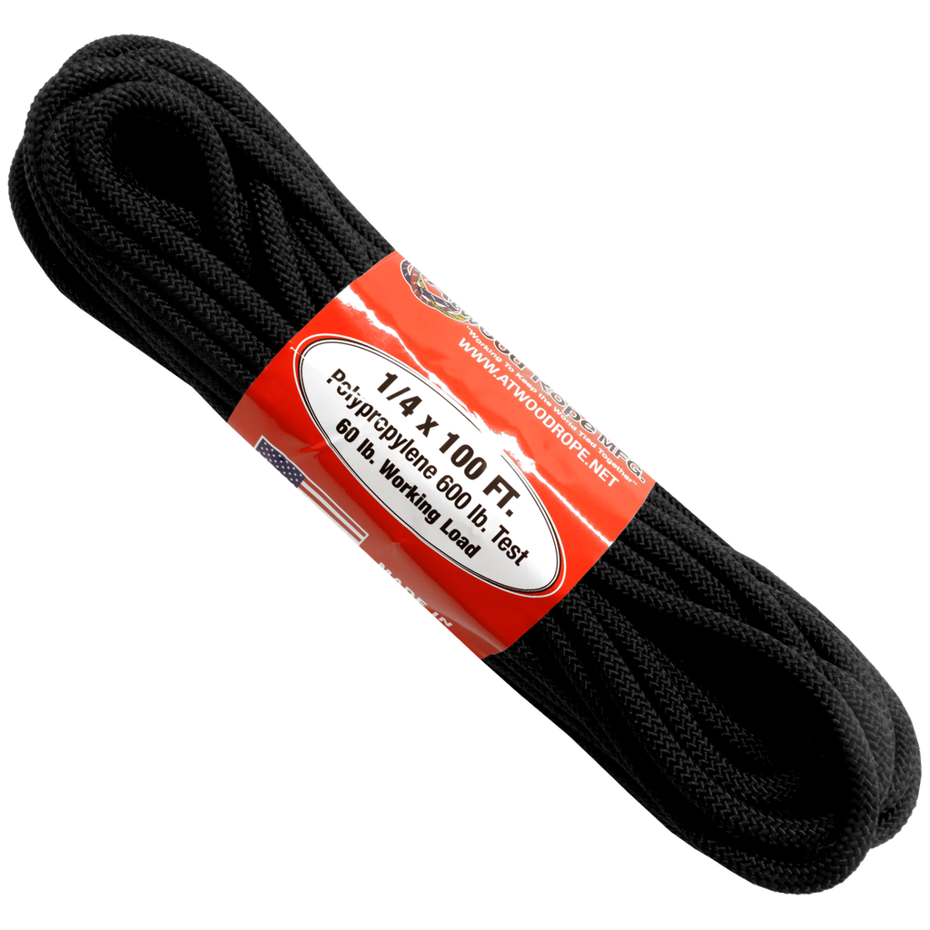 Atwood Rope MFG 1/4 in. | 100 ft. Long Braided Utility Rope