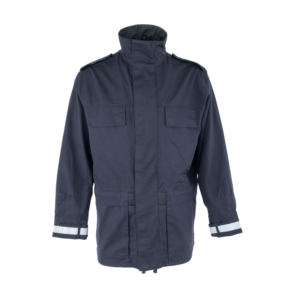 Dutch Navy Blue Ministry of Defense Parka w/ No Liner | Issued
