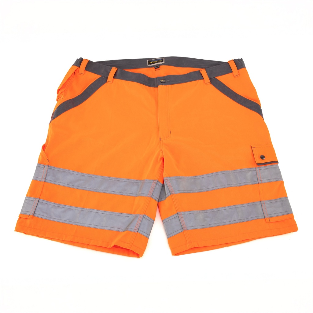 Wikland Orange & Grey Hi-Vis Shorts | Unissued