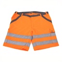 Wikland Orange & Grey Hi-Vis Shorts | Unissued