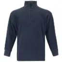Dutch Army Navy Blue 1/4 Zip Thermal Long Sleeve Shirt | Issued