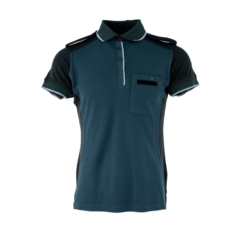Dutch Blue & Green Short Sleeve Polo Shirt | Issued