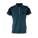 Dutch Blue & Green Short Sleeve Polo Shirt | Issued