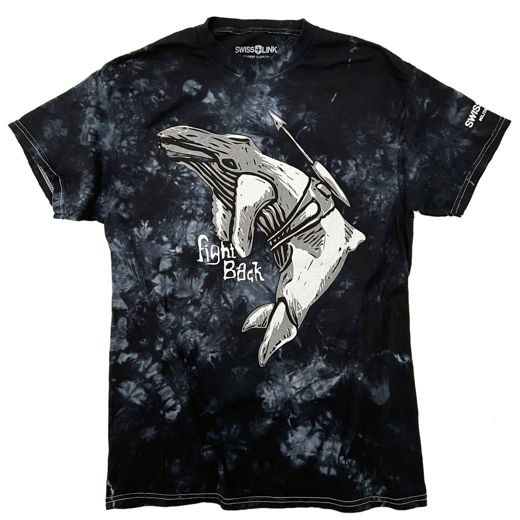Fight Back Tie Dye | Swiss Link T-Shirt