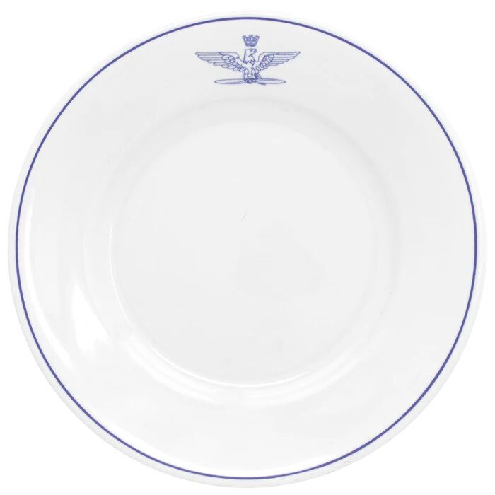 Italian Air Force Soup Bowls w/ Blue Line | Issued