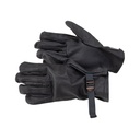 French Black Driving Leather Gloves