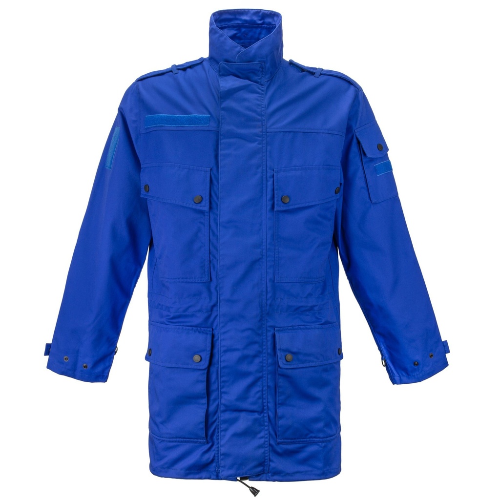 Dutch Civil Defense Royal Blue Parka | Unissued