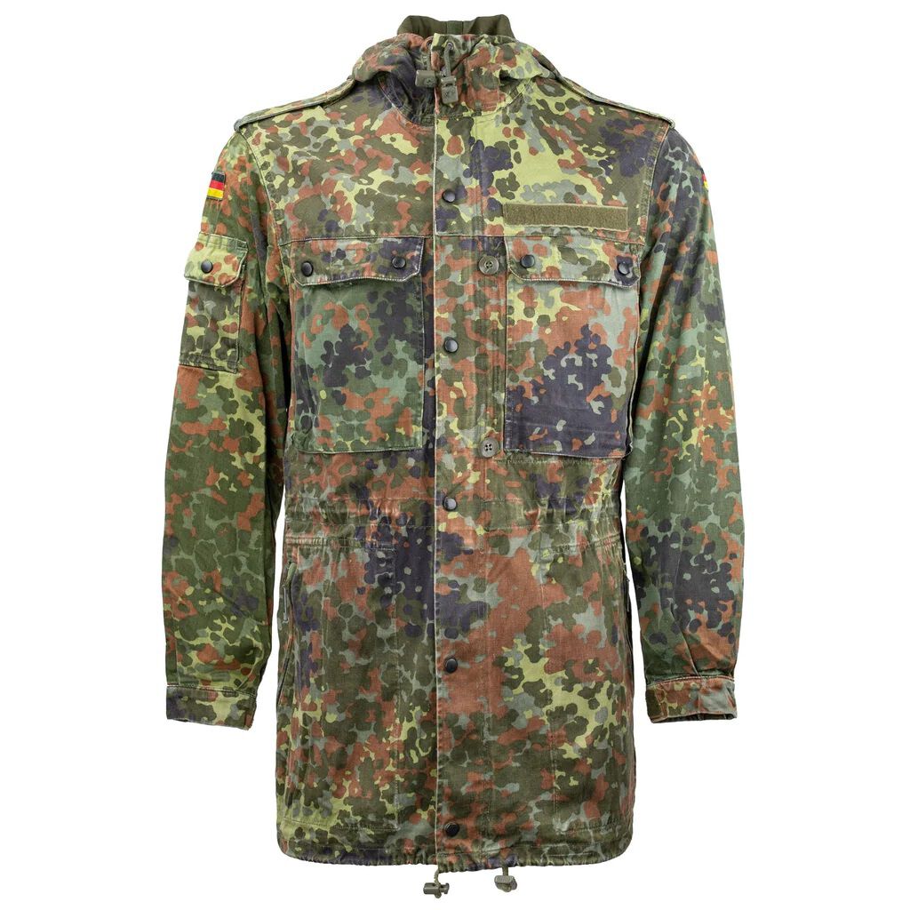 Original German Flecktarn Parka | Issued