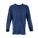Dutch Army Navy Blue Long Sleeve Shirt | Issued