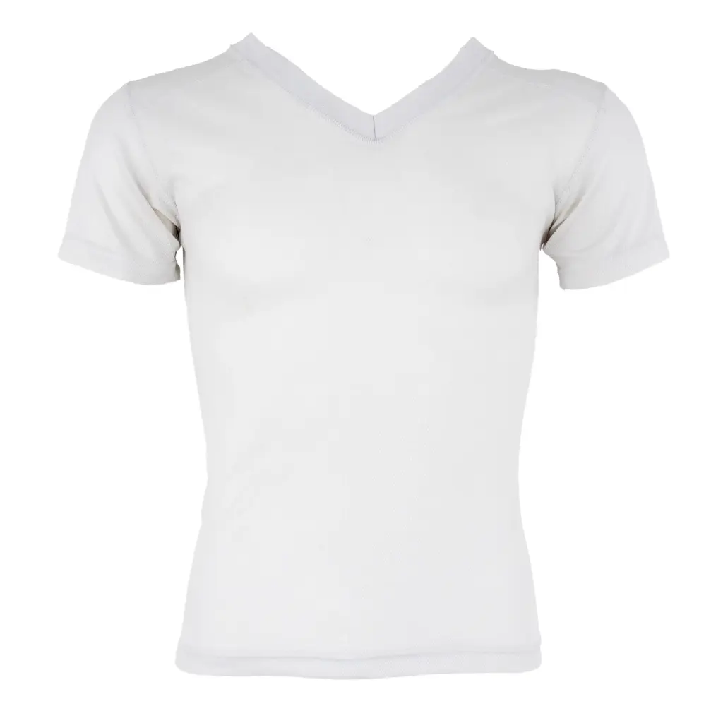Dutch White Thermoactive V-Neck Short Sleeve Shirt | Issued