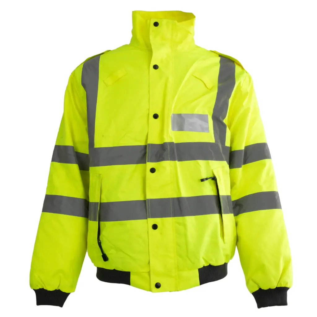 British Hi-Vis Safety Jacket | Lined | Issued