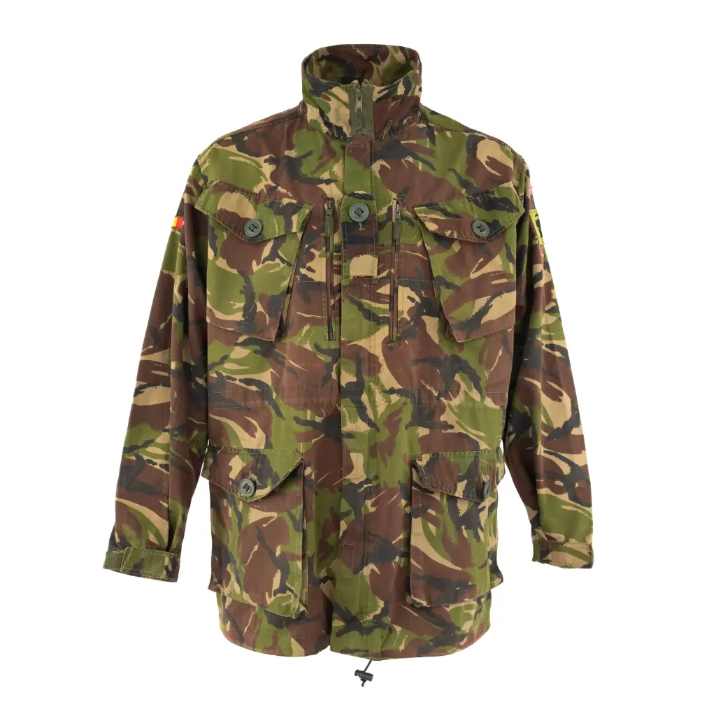 British Woodland Windproof Parka | No Hood | Issued
