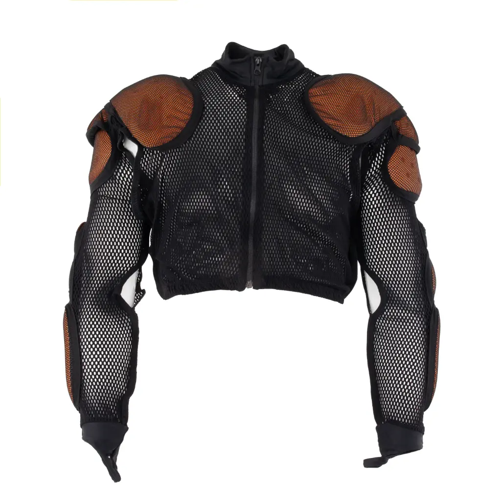 French Military Police Shock-Absorbing Riot Jacket | Lightweight Protective Gear | Unissued | Size Small